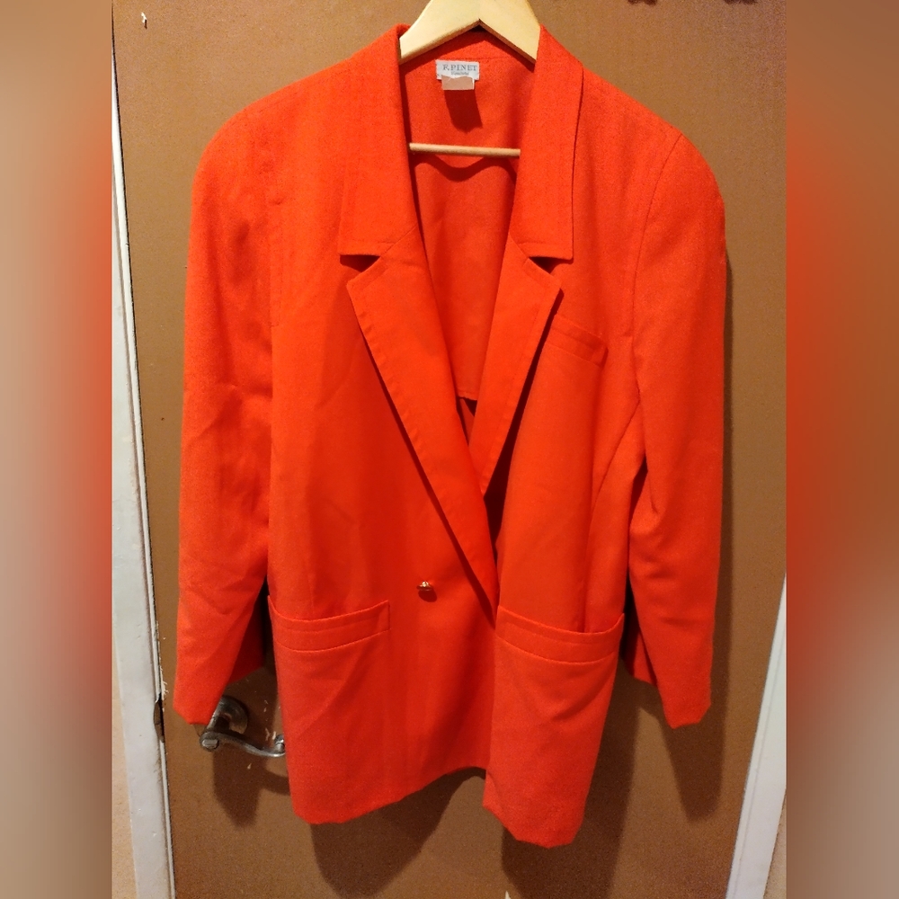F. Pinet Couture Tangy Blazer Jacket Size 2XL